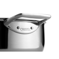 Cristel Castel Pro Bratentopf mit Deckel &Oslash; 28 cm 7,2 Liter