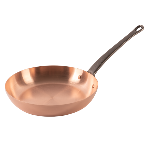D-Ware - Reine Kupferpfanne Ø 24 cm Dickwandig NICHT verzinnt