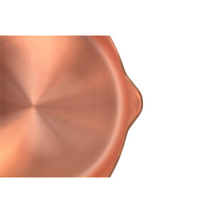 C-Ware- Kupferkasserolle mit Ausgießer Ø 16 cm