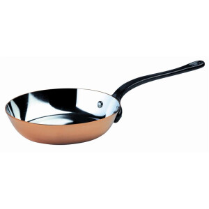Kupferpfanne Dickwandig Ø 16 cm mit Stiel
