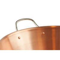 C-Ware - Kupfer Marmeladentopf Ø 38 cm - 9 Liter - Edelstahlgriff