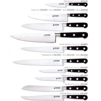 Au Nain geschmiedetes Messer "Ideal" Fleischmesser - Tranchelard 25cm