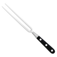 Au Nain geschmiedetes Messer "Ideal" Fleischgabel (30cm gesamt)