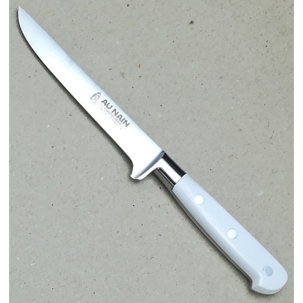 Au Nain geschmiedete Messer "Ideal" Weiß Ausbeinmesser 13cm
