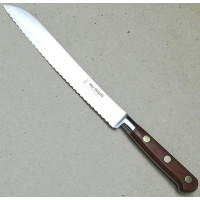 Au Nain geschmiedete Messer "Ideal" Holz Brotmesser 20cm