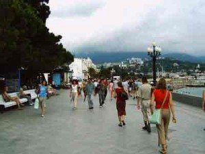 Krim Yalta Promenade